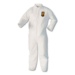 Kimberly Clark A40 Coveralls, White, Large, 25/Carton
