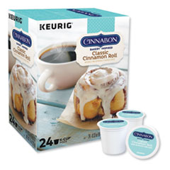 Keurig Cinnabon Classic Cinnamon Roll Coffee K-Cups, 24/box