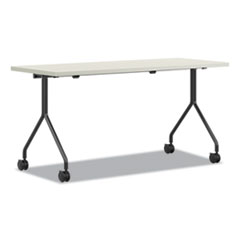 Hon Company Between Nested Multipurpose Tables, Rectangular, 72 x 30, Silver Mesh/Loft
