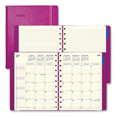 Rediform Office Products Soft Touch 17-Month Planner, 10.88 x 8.5, Fuchsia Cover, 17-Month (Aug to Dec): 2023 to 2024
