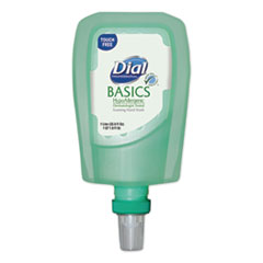Dial Professional Basics Hypoallergenic Foaming Hand Wash Refill For Fit Touch Free Dispenser, Honeysuckle, 1 L