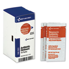 First Aid Only, Inc. Smartcompliance Antibiotic Ointment, 0.9 G Packet, 10/box