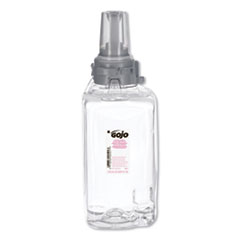 Go-Jo Clear and Mild Foam Handwash Refill, For ADX-12 Dispenser, Fragrance-Free, 1,250 mL Refill, 3/Carton