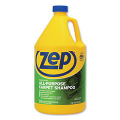 Zep Inc. Concentrated All-Purpose Carpet Shampoo, Unscented, 1 gal, 4/Carton