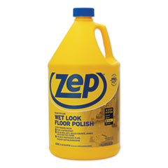 Zep Inc. Wet Look Floor Polish, 1 Gal, 4/carton