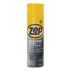 Zep Inc. Stainless Steel Polish, 14 Oz Aerosol Spray, 12/carton