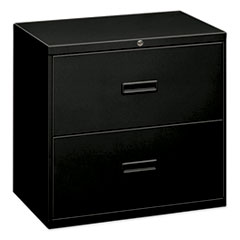 Hon Company 400 Series Lateral File, 2 Legal/letter-Size File Drawers, Black, 30