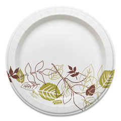 Dixie Food Service Pathways Soak Proof Shield Heavyweight Paper Plates, Wisesize, 8.5