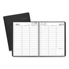 At-A-Glance Weekly Appointment Book, 11 x 8.25, Black Cover, 14-Month (July to Aug): 2024 to 2025