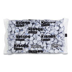 The Hershey Company Kisses, Milk Chocolate, White Wrappers, 66.7 Oz Bag, Ships In 1-3 Business Days