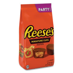 The Hershey Company Peanut Butter Cups Miniatures Party Pack, Milk Chocolate, 35.6 Oz Bag, Ships In 1-3 Business Days