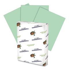 Hammermill/HP Everyday Papers Fore Multipurpose Print Paper, 20 lb Bond Weight, 8.5 x 14, Light Green, 500/Ream