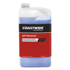 Coastwide Professional Ph Neutral Daily Floor Cleaner Concentrate For Expressmix Systems, Strawberry Scent, 110 Oz Bottle, 2/carton