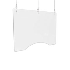 Deflecto Corporation Hanging Barrier, 35.75