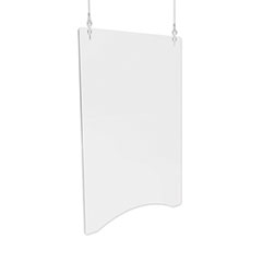 Deflecto Corporation Hanging Barrier, 23.75