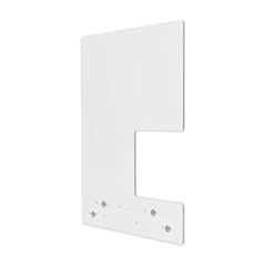 Deflecto Corporation Mounting Safety Barrier With Side Pass Thru, 23.75