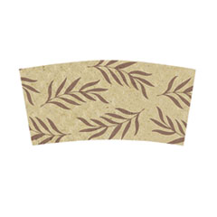 World Centric Hot Cup Sleeves, Fits 10, 12, 16, 20 Oz Cups, Natural, 1,000/carton