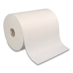 Coastwide Professional Hardwound Paper Towels, 1-Ply, 7.87 x 800 ft, White, 6 Rolls/Carton