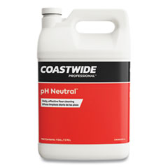 Coastwide Professional Ph Neutral Daily Floor Cleaner Concentrate, Strawberry Scent, 1 Gal Bottle, 4/carton