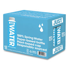 Just Water Spring Water, 16.9 Oz, 12/carton