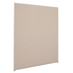 Hon Company Verse Office Panel, 48w X 60h, Gray