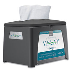 Morcon Valay Table Top Napkin Dispenser, 6.5 X 8.4 X 6.3, Black