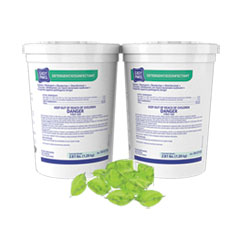 Diversey Detergent/disinfectant, Lemon Scent, 0.5 Oz Packet, 90/tub, 2 Tubs/carton