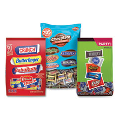 National Brand All Time Favorites Minis Mix, Hersheys/Mars/Nestle, 3 Bags, 8.84 lbs Total/Carton, Ships in 1-3 Business Days
