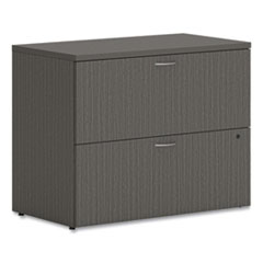 Hon Company Mod Lateral File, 2 Legal/letter-Size File Drawers, Slate Teak, 36