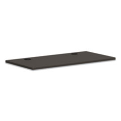 Hon Company Mod Worksurface, Rectangular, 48w x 24d, Slate Teak