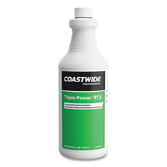 Coastwide Professional Triple Power Degreaser, Citrus Scent, 0.95 L Bottle, 6/carton
