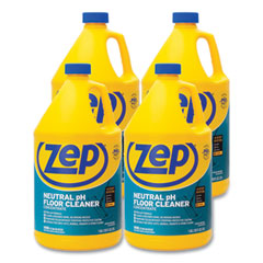 Zep Inc. Neutral Floor Cleaner, Fresh Scent, 1 Gal, 4/carton