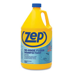 Zep Inc. No-Rinse Floor Disinfectant, Pleasant Scent, 1 Gal, 4/carton