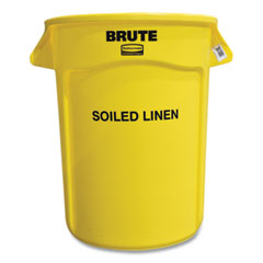Rubbermaid Vented Round Brute Container, 
