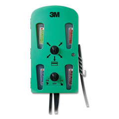 3M Flow Control System Chemical Dispenser, Air Gap, Pressure Relief Valve, (4) 0.5 Gal, 12.25 X 6.3 X 22.5, Green