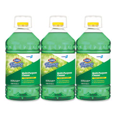 Clorox Fraganzia Multi-Purpose Cleaner, Forest Dew Scent, 175 Oz Bottle, 3/carton