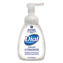 Dial Professional Antibacterial Foaming Hand Wash, Healthcare, 7.5 Oz Pump, 12/carton