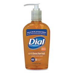 Dial Professional Gold Antibacterial Liquid Hand Soap, Floral, 7.5 Oz Pump