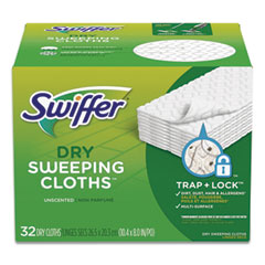 Procter & Gamble Dry Refill Cloths, White, 10.63