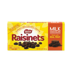 Nestle Raisinets Milk Chocolate Candy Raisins, 3.5 Oz Box, 15 Boxes/carton, Ships In 1-3 Business Days