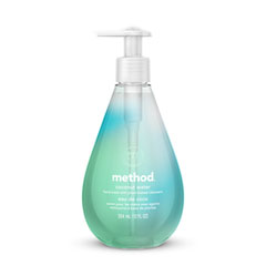 Method Products Inc. Gel Hand Wash, Coconut Waters, 12 Oz Pump Bottle