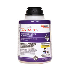 SC Johnson TruShot 2.0 Power Cleaner, Clean Fresh Scent, 10 oz Cartridge, 4/Carton