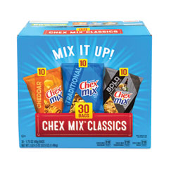 General Mills Varieties, Assorted Flavors, 1.75 oz Pack, 30 Packs/Carton, Ships in 1-3 Business Days