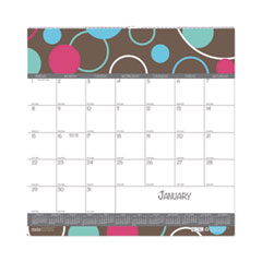 House Of Doolittle Recycled Bubbleluxe Wall Calendar, Bubbleluxe Artwork, 12 x 12, White/Multicolor Sheets, 12-Month (Jan to Dec): 2024