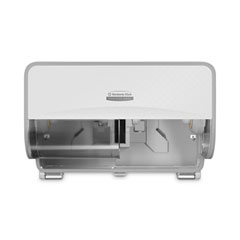 Kimberly Clark ICON Coreless Standard Roll Toilet Paper Dispenser, 8.43 x 13 x 7.25, White Mosaic