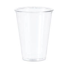 Dart Ultra Clear Pet Cups, 10 Oz, Tall, 50/bag, 20 Bags/carton