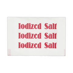 Office Snax, Inc. Iodized Salt Packets, 0.75 g Packet, 3,000/Box