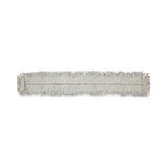 Boardwalk Disposable Dust Mop Head, Cotton, Cut-End, 60w X 5d