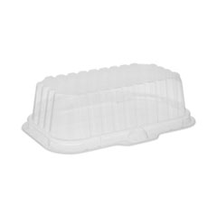 Pactiv Evergreen Corporation OPS Dome-Style Lid, 17S Deep Dome, 8.3 x 4.8 x 2.1, Clear, Plastic, 250/Carton