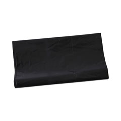Boardwalk Linear Low Density Industrial Can Liners, 56 Gal, 1.7 Mil, 43 X 47, Black, 100/carton